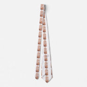 Doos van chocolademelk stropdas (Achterkant)