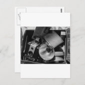 Doos van de Oude Kodak Cameras Briefkaart (Voorkant / Achterkant)