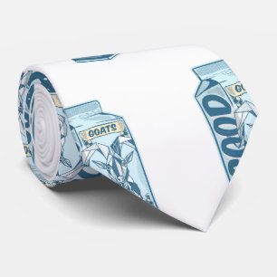 Doos van geitenmelk stropdas