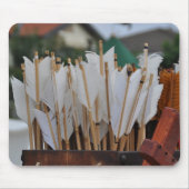 Doos van getande pijlen Mousemat Muismat (Voorkant)