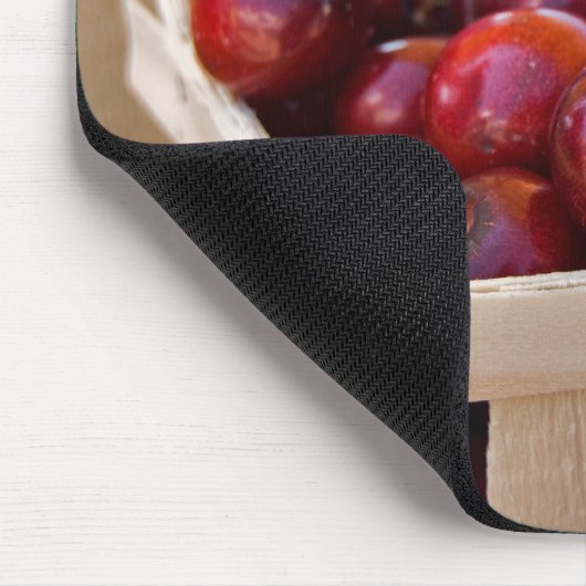 Doos van kersen muismat (Hoek)