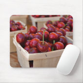 Doos van kersen muismat (Met muis)