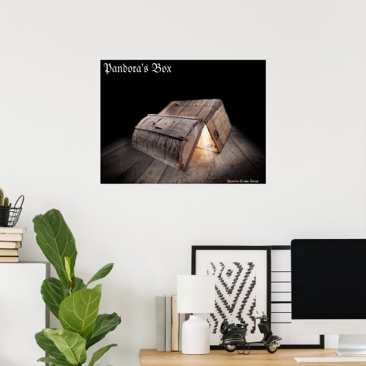Doos van Pandora Poster (Thuiskantoor)