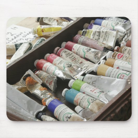 Doos van schilders muismat (Voorkant)