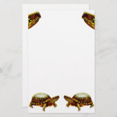 Doos van schroefdraad briefpapier (Voorkant / Achterkant)