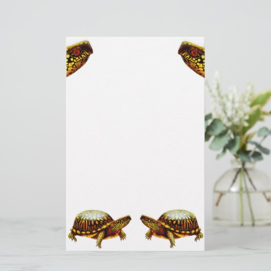 Doos van schroefdraad briefpapier (Staand voorkant)