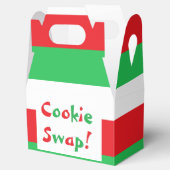 Doos voor "Cookie Swap" Bedankdoosjes (Geopend)