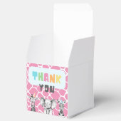 Doos voor partijdieren | Dierlijke feestdieren Bedankdoosjes (Geopend)