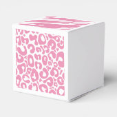 Doos voor partijdieren | Dierlijke feestdieren Bedankdoosjes (Achterkant)