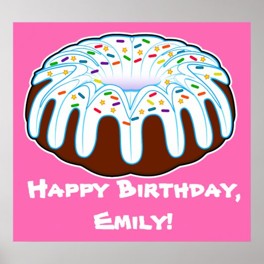 Doos voor Poster met geboortedatum (Voorkant)