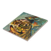 doosschildpad tegeltje (Zijkant)