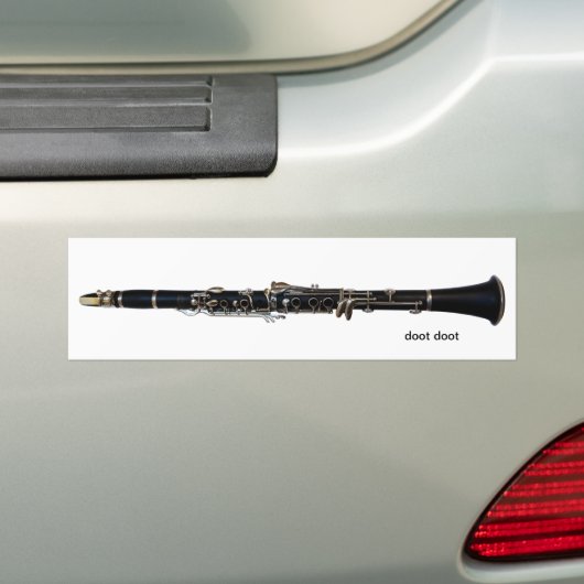 doot bumpersticker (Op auto)