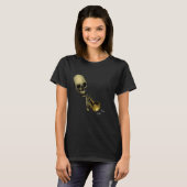 Doot doot, Mr Skeletal Funny Meme T-shirt (Voorkant volledig)