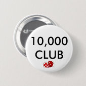 dop, 10.000 CLUB Ronde Button 5,7 Cm (Voorkant /achterkant)