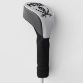 DOP PIRATEN SCHEDEL GOLF HEADCOVER (Schuin)