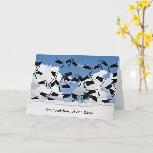 dop voor afstuderen in de lucht kaart (Gele Bloem)