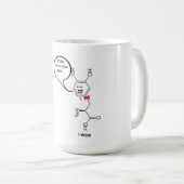 dopa en dopamine koffiemok (Voorkant rechts)