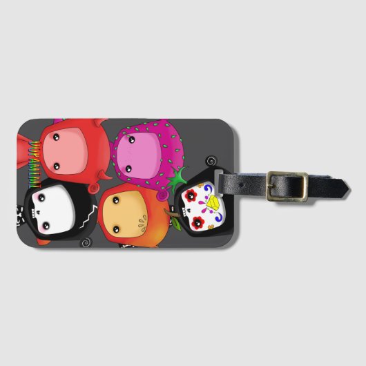 Dopamimi Bagagelabel (Voorkant (horizontaal))