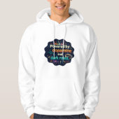 Dopamine & Dark Roast | Neurodivergent ADHD Hoodie (Voorkant)