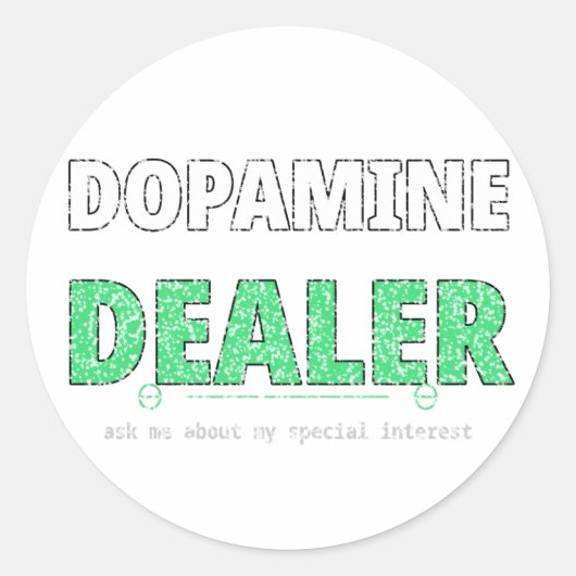 Dopamine Dealer ND Sticker (Voorkant)