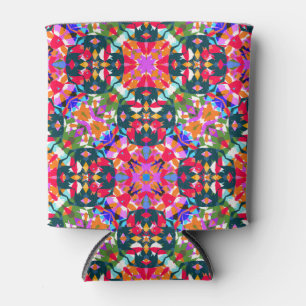 Dopamine Decor Boost Positiviteit Patroon Kleurrij Blikjeskoeler