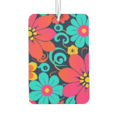 Dopamine Decor – Heldere Funky Flowers-Retro Luchtverfrisser (Achterkant)