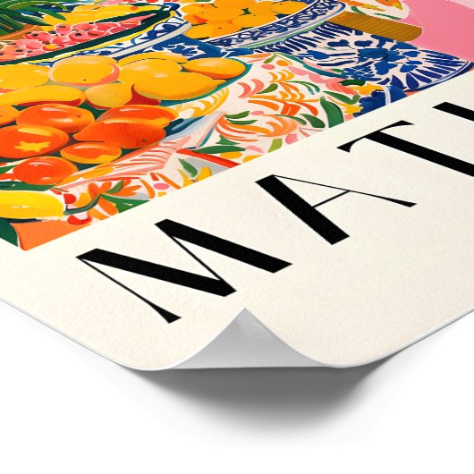 Dopamine Decor, Spaanse Wall Art, Boeren Markt P Poster (Hoek)