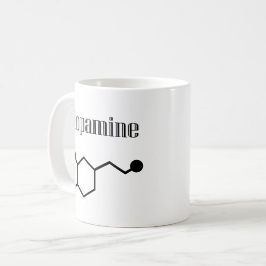 Dopamine-Mok Koffiemok (Voorkant links)