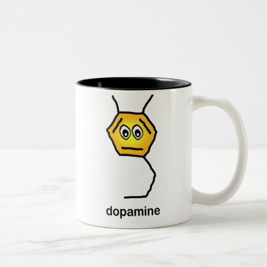 Dopamine-Mok Tweekleurige Koffiemok (Rechts)
