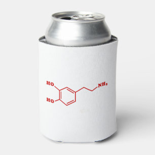 Dopamine Moleculaire chemische formule Blikjeskoeler