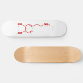Dopamine Moleculaire chemische formule Persoonlijk Skateboard (Horizontaal)