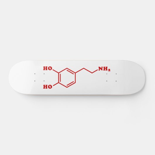 Dopamine Moleculaire chemische formule Persoonlijk Skateboard (Horizontaal)