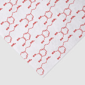 Dopamine Moleculaire chemische formule Tissuepapier (Detail)