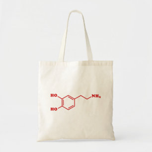 Dopamine Moleculaire Chemische Formule Tote Bag