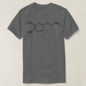 Dopamine Molecule T-shirt (Design voorkant)