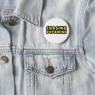 Dopamine najagen Mentale gezondheid Adhd Neurodive Ronde Button 5,7 Cm