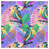 dopamine Oerwoud Bird Stof (Swatch)