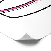 Dopamine Sneaker & Flower Poster (Hoek)