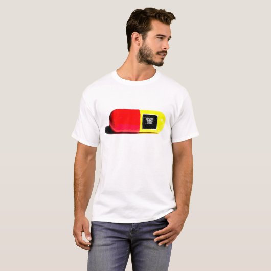 dopaminesolleessysteem t-shirt (Voorkant volledig)