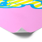 Dope Beats Happy Feets Poster (Hoek)