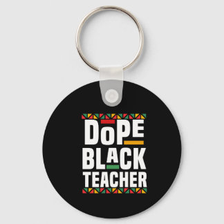 Dope Black Teacher Sleutelhanger