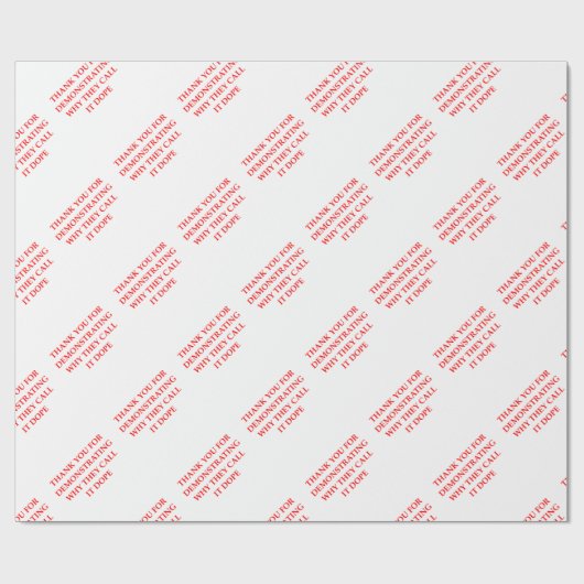 dope cadeaupapier (Vlak)