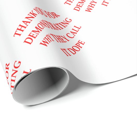 dope cadeaupapier (Rol Hoek)