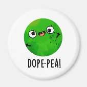 Dope-pea Funny Dopey Pea Pun Magneet (Voorkant)