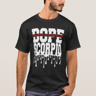 Dope Queen King Grafisch Decor Schorpioen Astrolog T-shirt