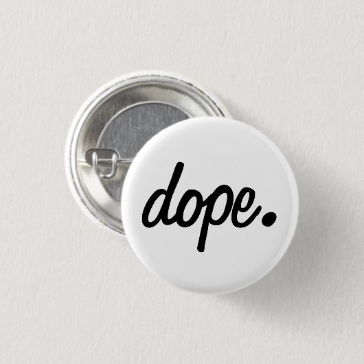 dope. Ronde badge Ronde Button 3,2 Cm (Voorkant /achterkant)