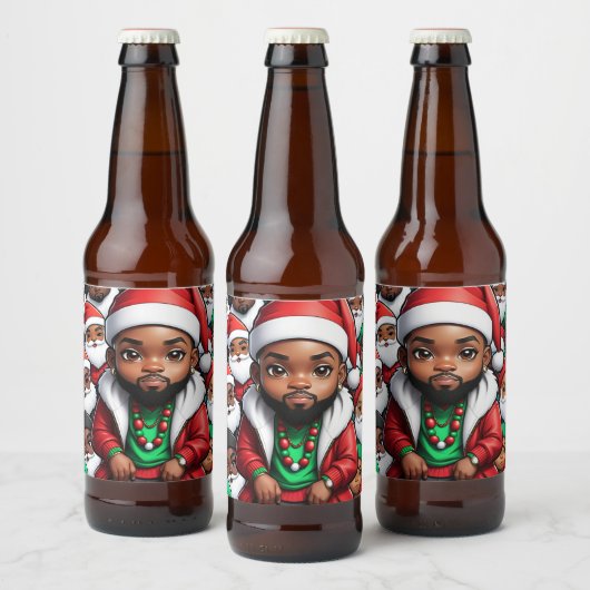 Dope Santa Bierflesetiket Bier Etiket (Flessen)