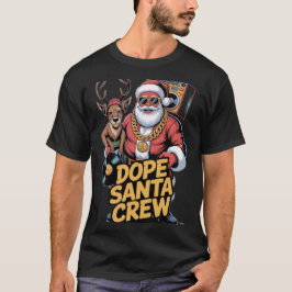 Dope Santa Crew T-shirt