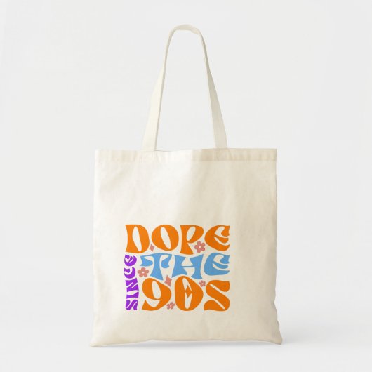 Dope Sinds de jaren 90 Canvas tas - Retro 90 Nosta (Voorkant)