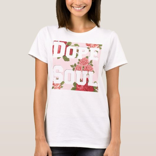 Dope Soul Floral T-shirt (Voorkant)